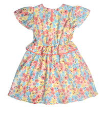 Floral Ruffle-Waist Angel-Sleeve Dress - Infant, Toddler & Girls