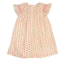 Pink & Cream Floral Bishop Dress - Toddler & Girls