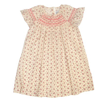 Pink & Cream Floral Bishop Dress - Toddler & Girls