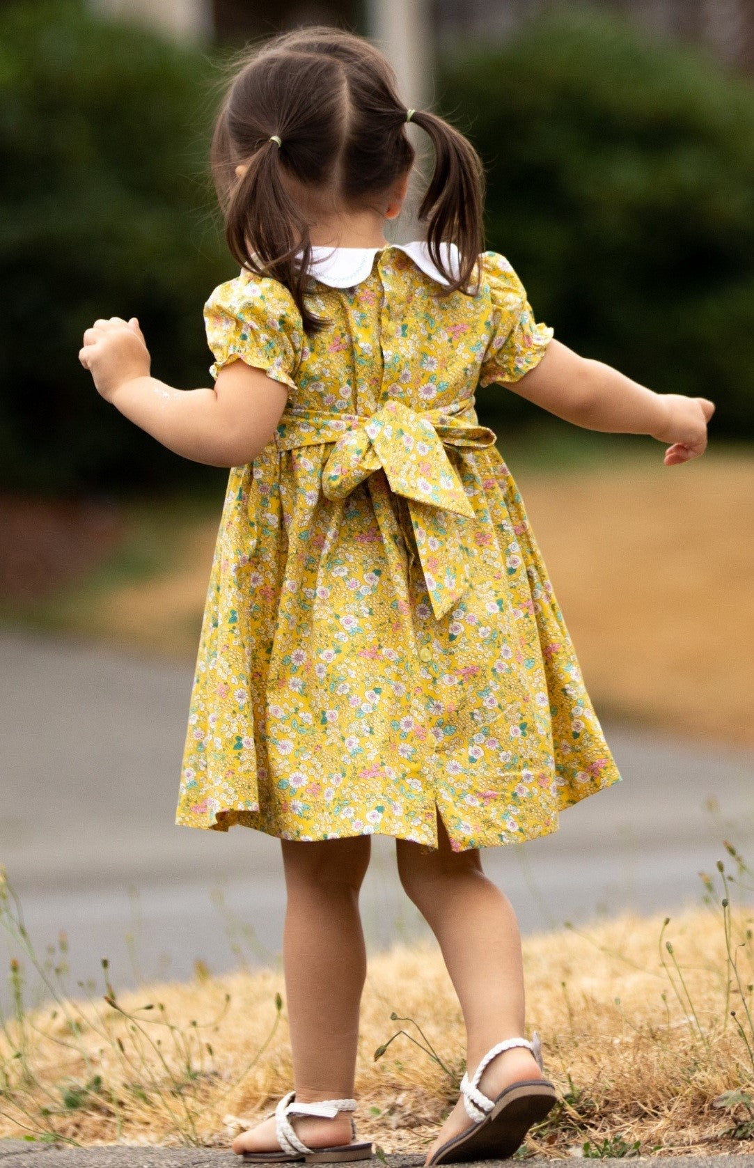 Infant floral dress best sale