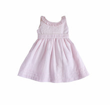 Little Girl's Marino Dress - 100% Cotton Seersucker Summer Beach Dress