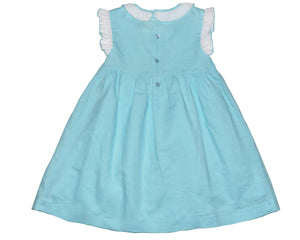 Hand Smocked Angel Dress in 100% Cotton